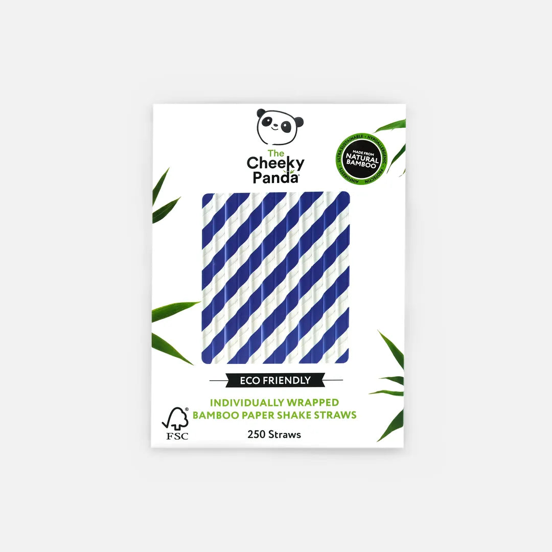 Gør milkshakes og smoothies endnu bedre med disse milkshake Sugerør fra The Cheeky Panda! Disse store, genanvendelige bambussugerør er perfekte til tykke drikke og et miljøvenligt alternativ til plast